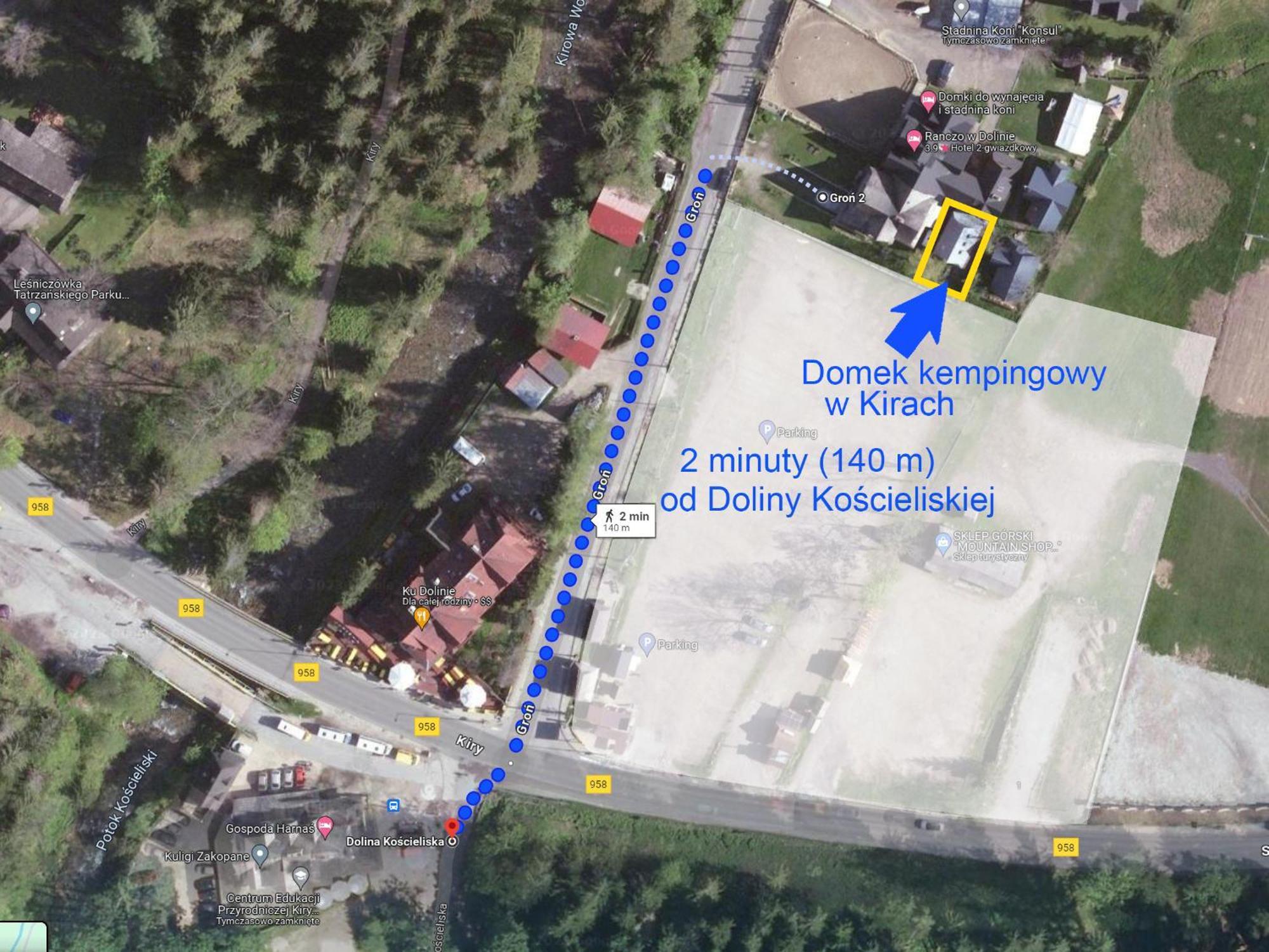 Domek Kempingowy W Kirach Kościelisko Exteriér fotografie